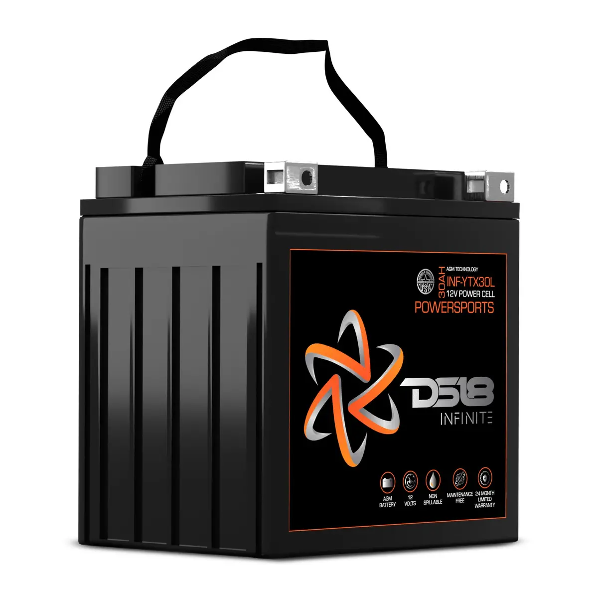Infinite 1100 Watts 30 Ah Agm Power Cell For Power Sports 1