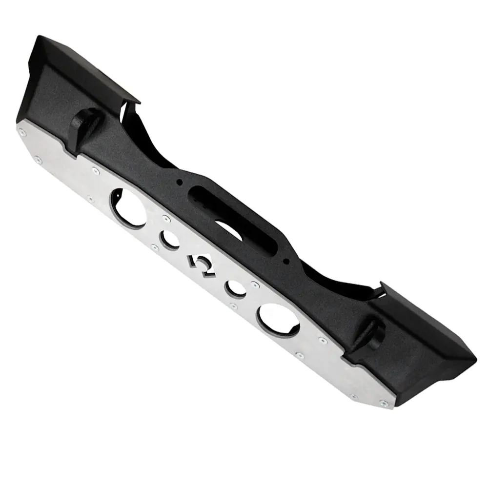 Nighthawk Front Bumper W- Aluminum Skid For Jk, Jl, & Jt 1