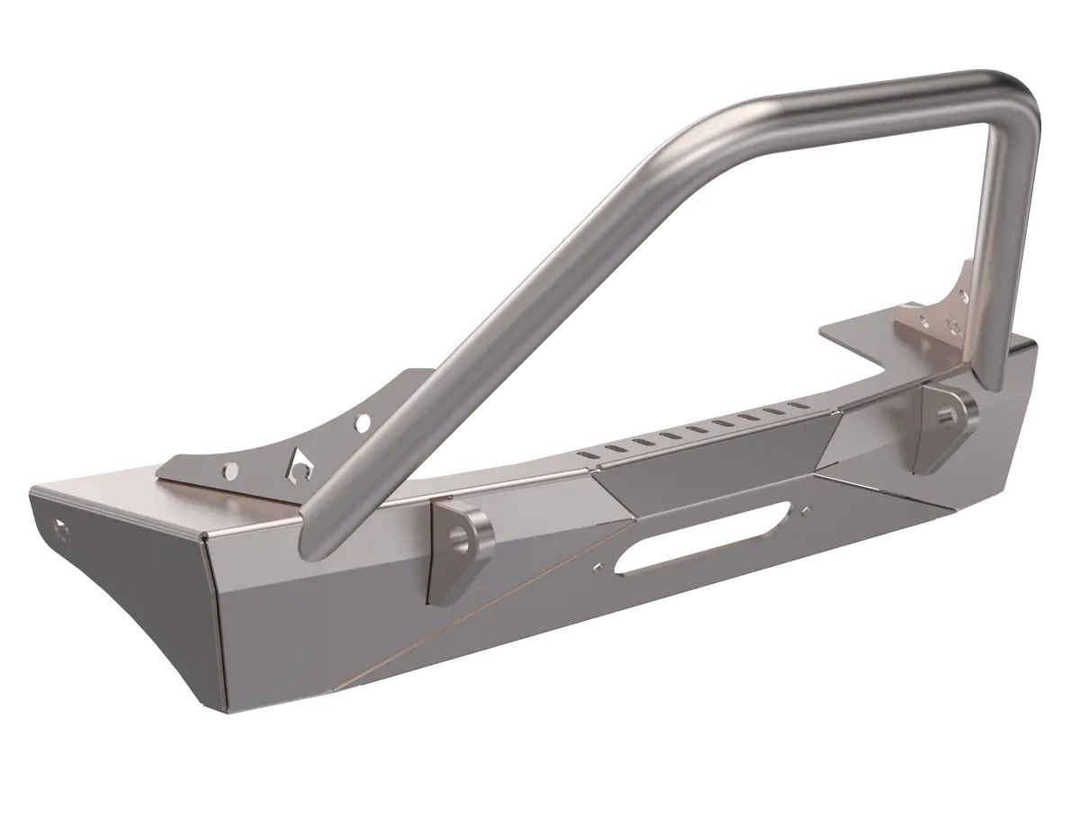 Jeep Jl,Jt,Jk Sentinel Front Bumper With Hoop 1