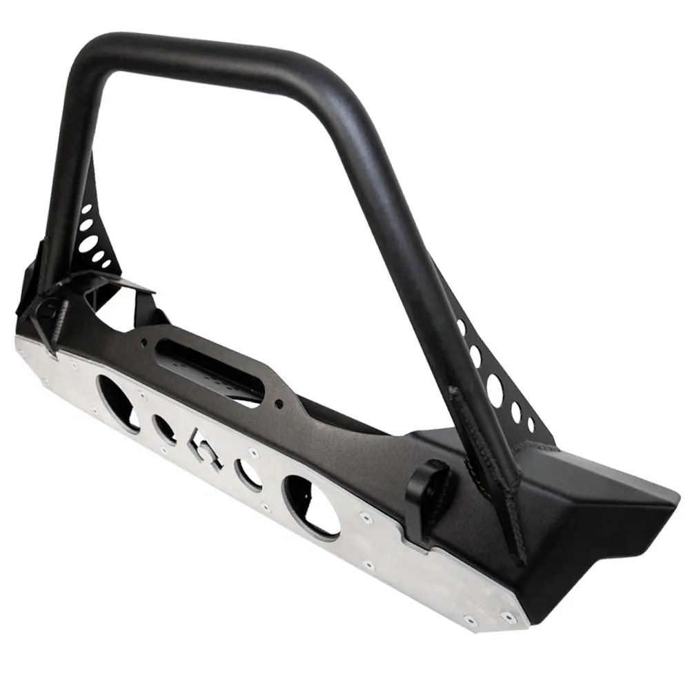 Nighthawk Stinger Front Bumper W- Aluminum Skid For Jk, Jl, & Jt 1