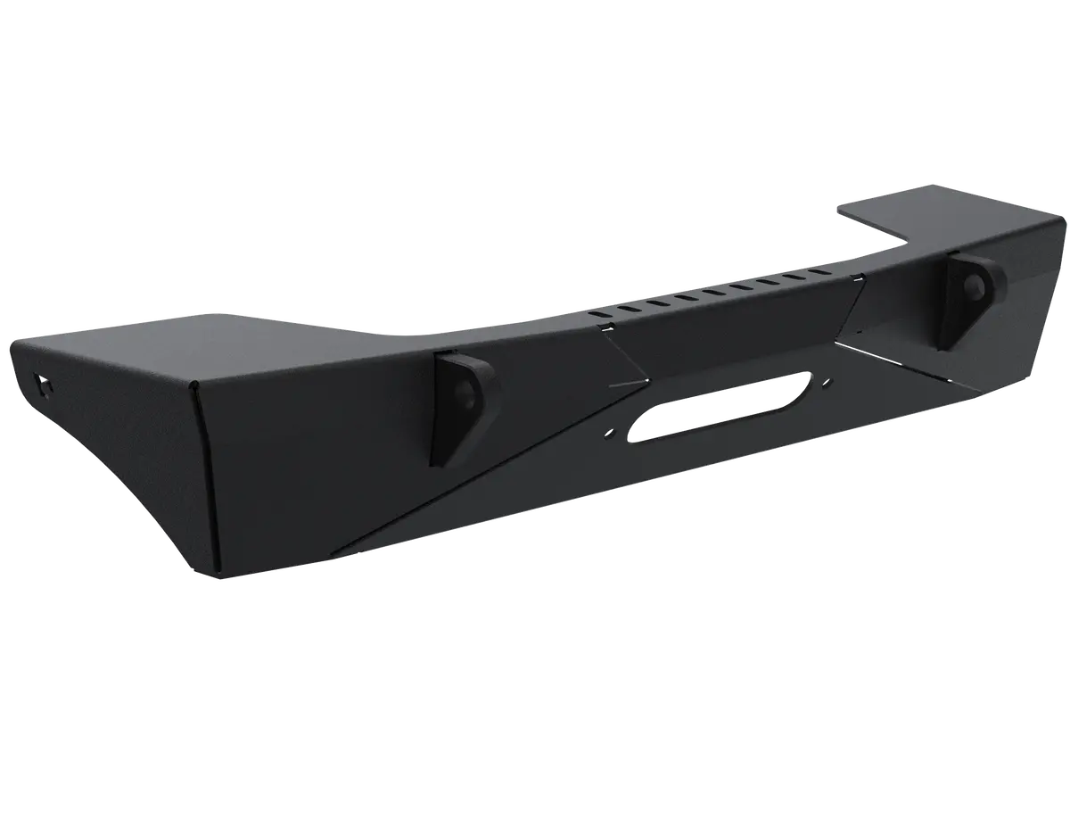 Jeep Jl,Jt,Jk Sentinel Front Bumper - Black Powder Coat 1