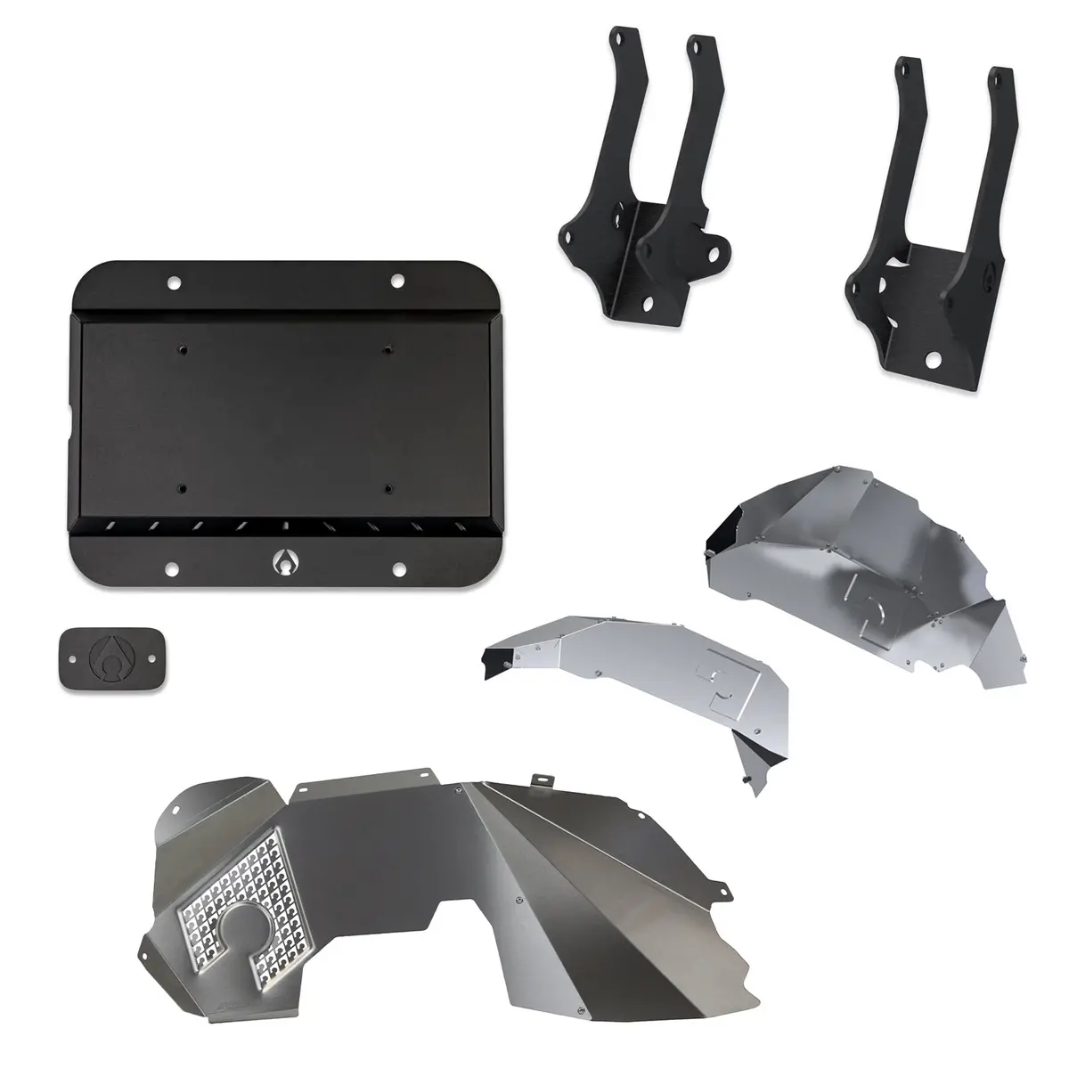 Jk Exterior Package: Light Brackets And Liners *Free License Delete Kit And Free Hat! 1