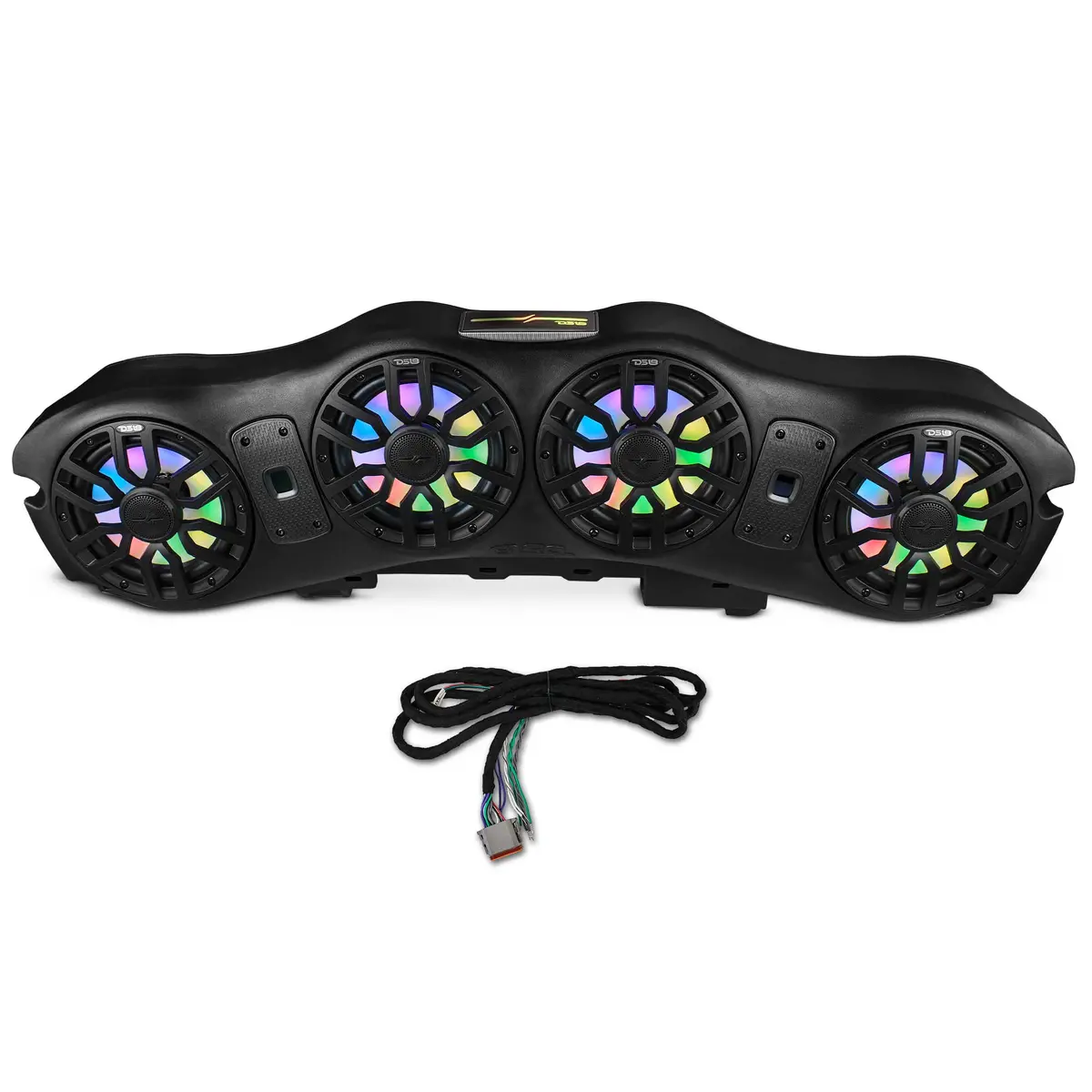 Jeep Jl/Jlu/Jt 2024–2025 Overhead Sound Bar – Loaded With 4 X 8” Nxl-Iq8 Marine Speakers 1