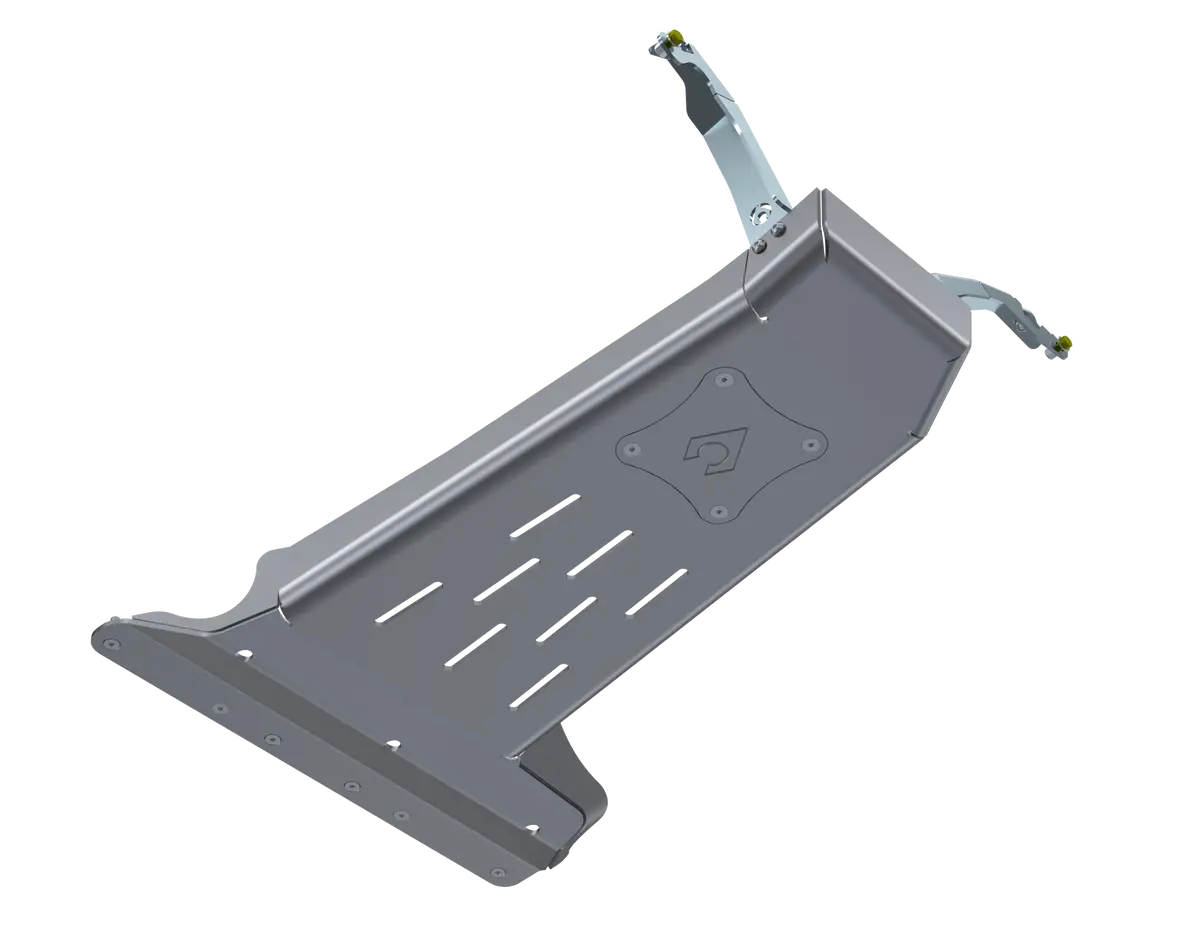 Jlu Oil Skid Only With Oil Door - 4 Door 392 Hemi Aluminum 1