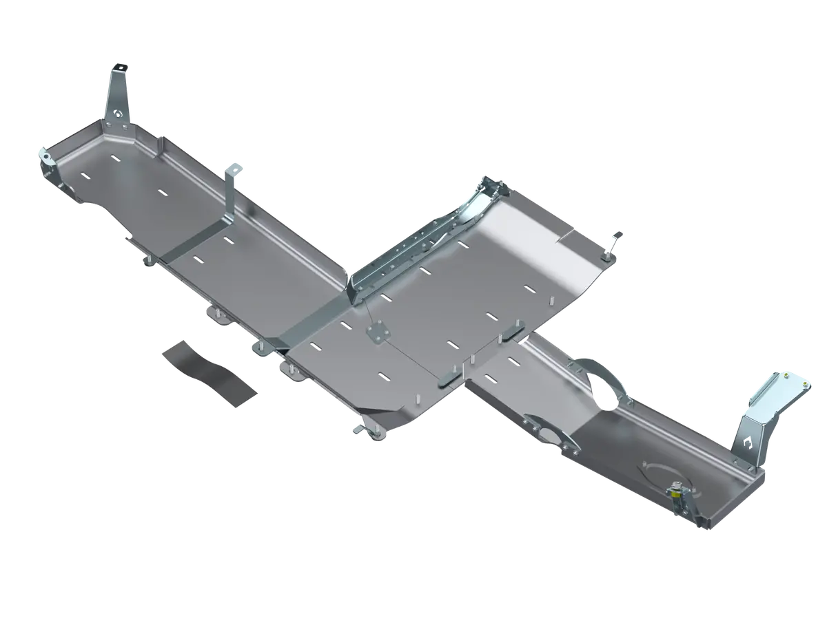 Jlu Full Bellypan With Oil Door - 4 Door 3.6L Aluminum Pre-2018 1