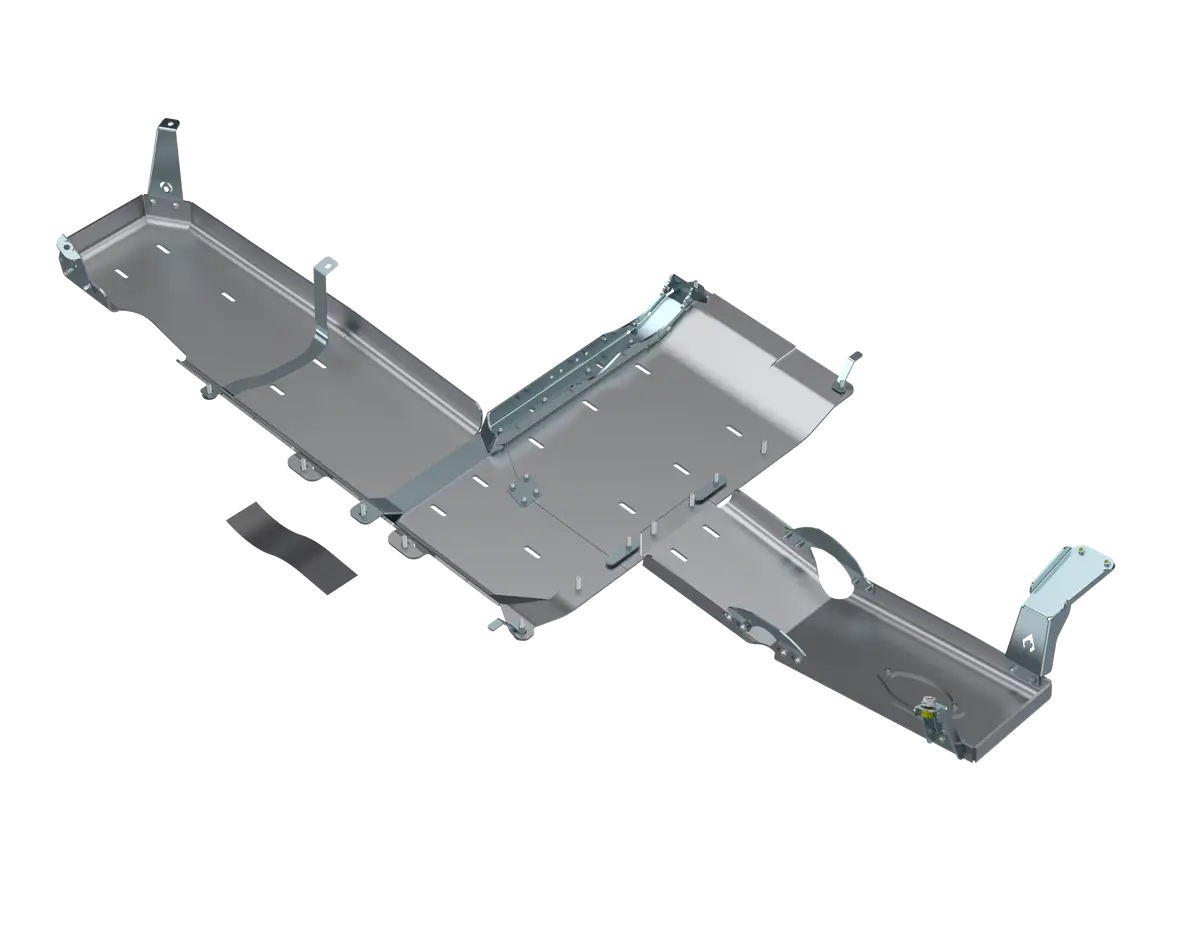 Jlu Full Bellypan With Oil Door - 4 Door 3.6L Aluminum 2018-2020 1
