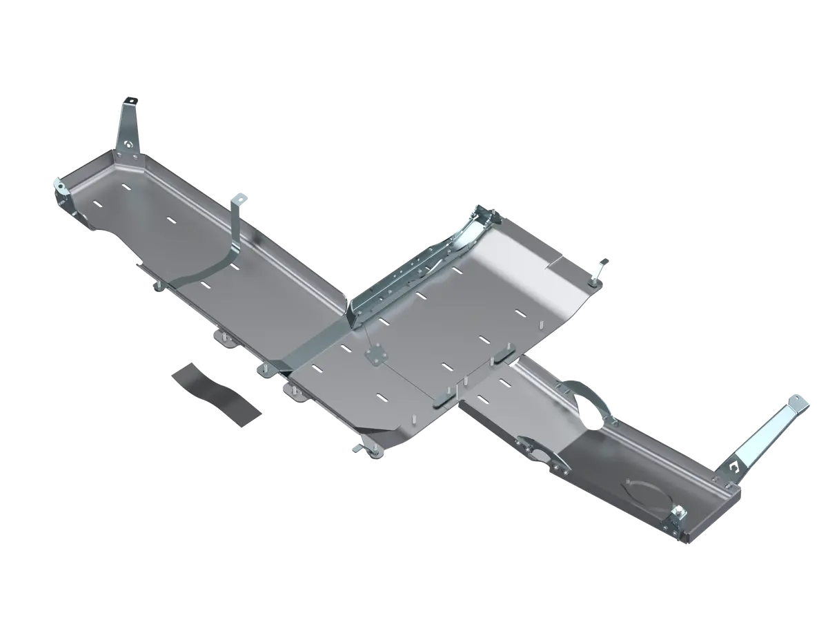 Jlu Full Bellypan With Oil Door - 4 Door 3.6L Aluminum 2021+ 1