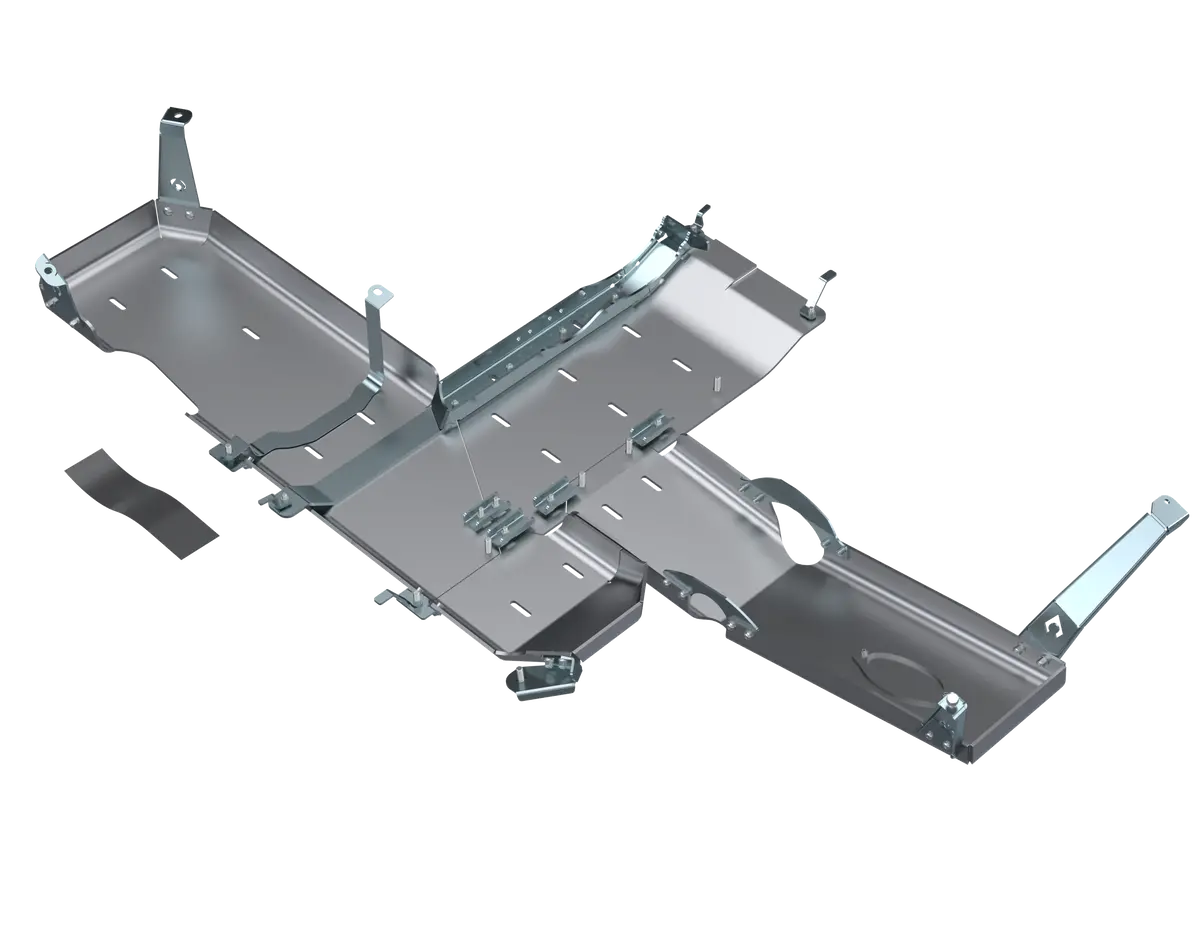 Jl Full Bellypan With Oil Door - 2 Door 3.6L Aluminum 2021+ 1