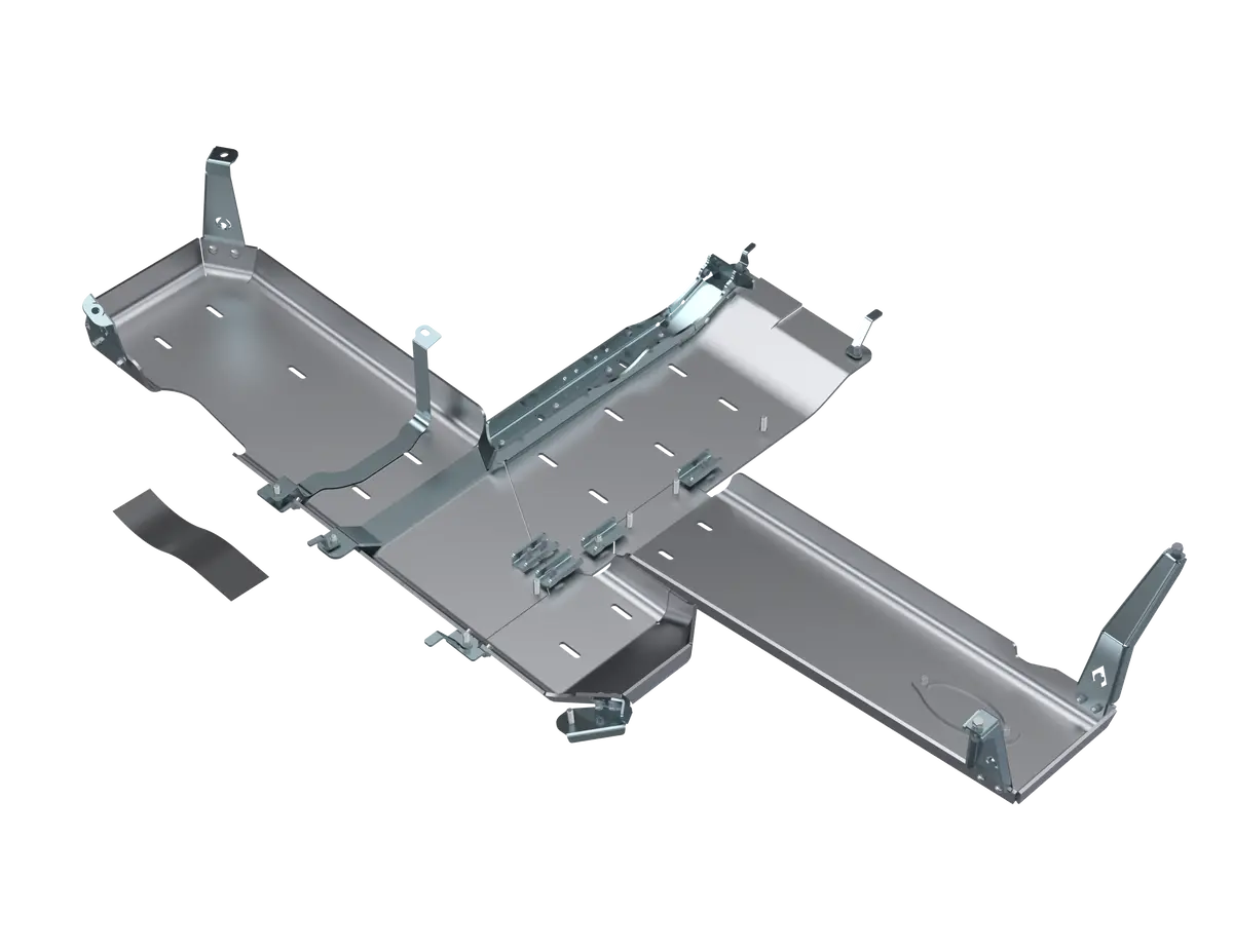 Jl Full Bellypan With Oil Door - 2 Door 2.0L Aluminum 2018+ 1