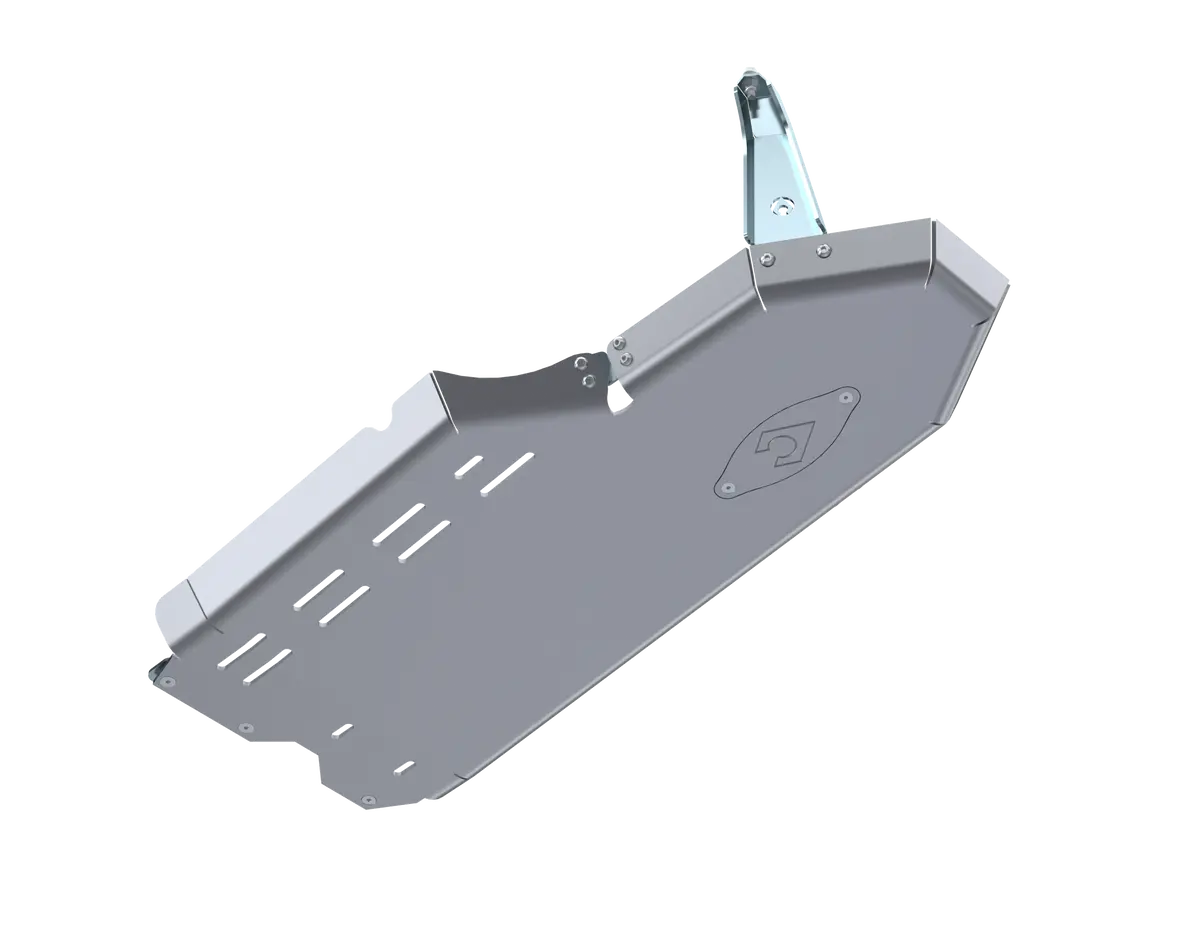 Jlu & Jt Oil Skid Only With Oil Door - 3.0L Diesel Aluminum 1