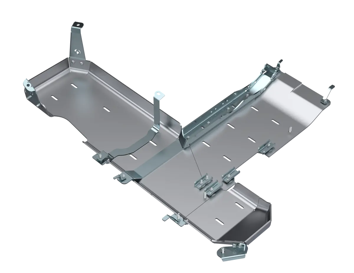 Jl T-Case/Fuel Skid Only - 2 Door 3.6L, 2.0L Aluminum 2018+ 1