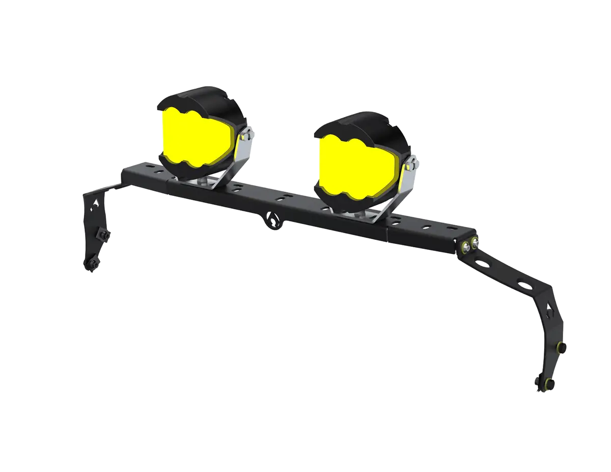 Jl-Jt Front Bumper Light Bridge Mount 1