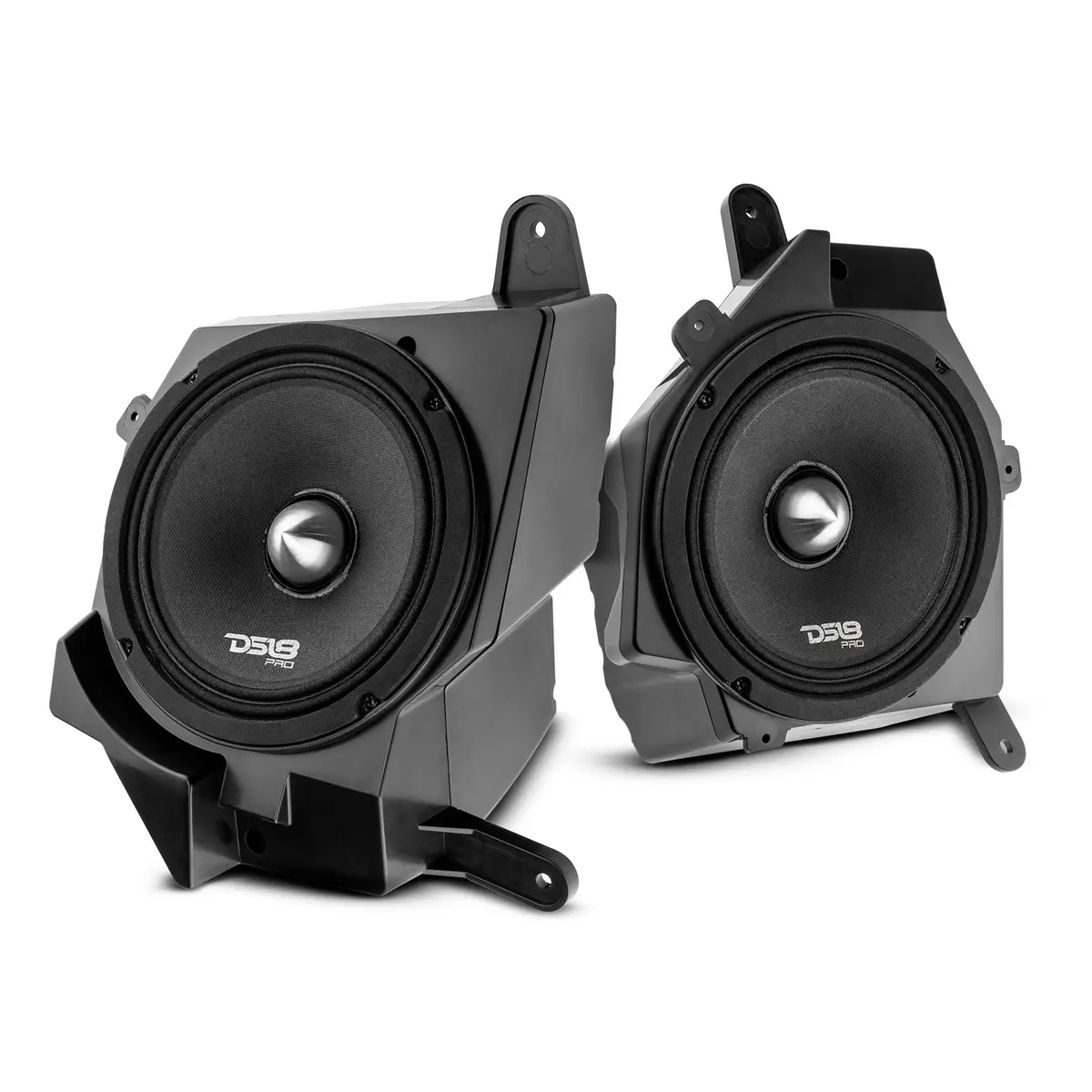 Jeep Jl/Jlu/Jt Dash Enclosure – Loaded 6.5” Left & Right With Pro-Fr6neo, 225W Rms 1