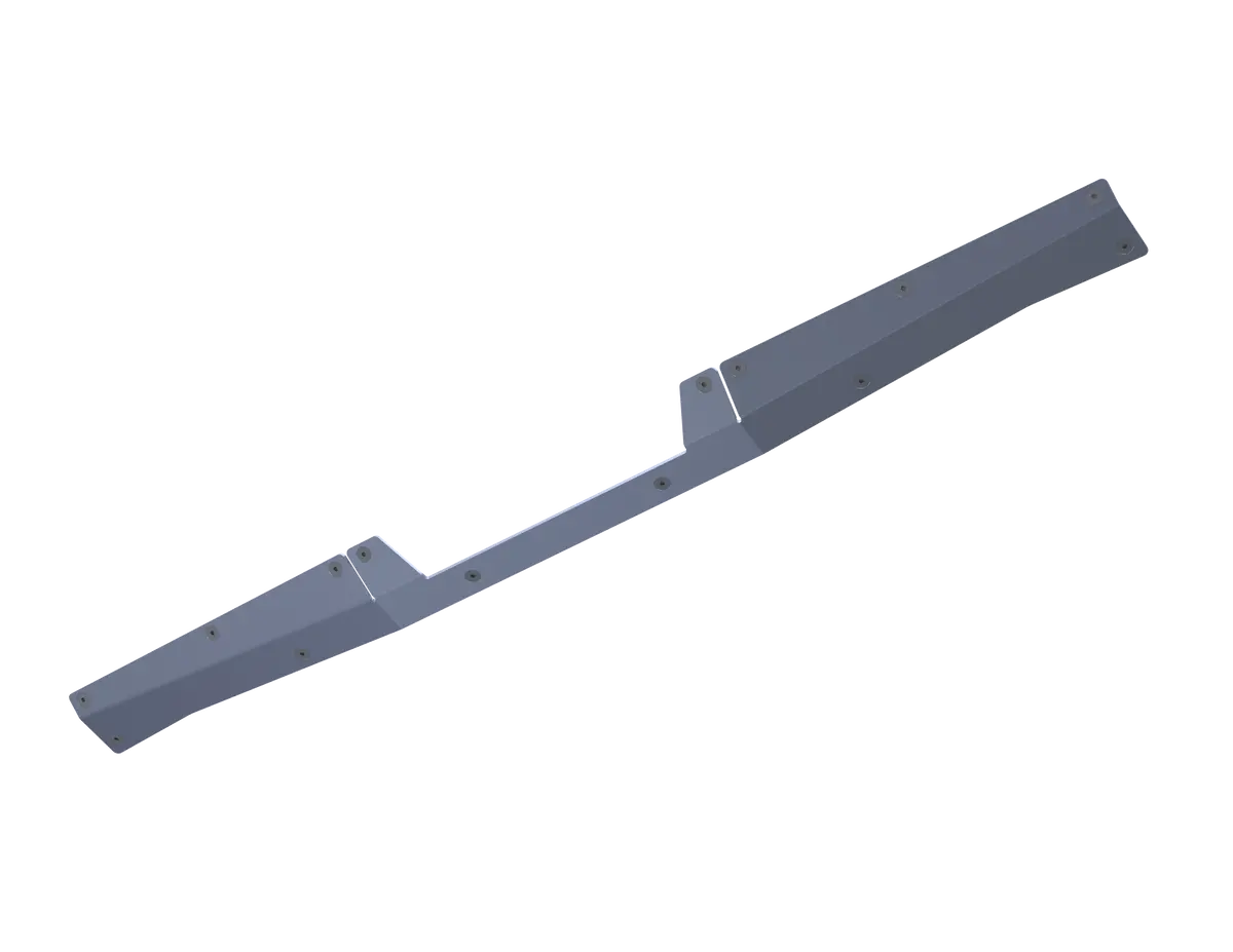 High Clearance Comp Rear Bumper Center Skid 1