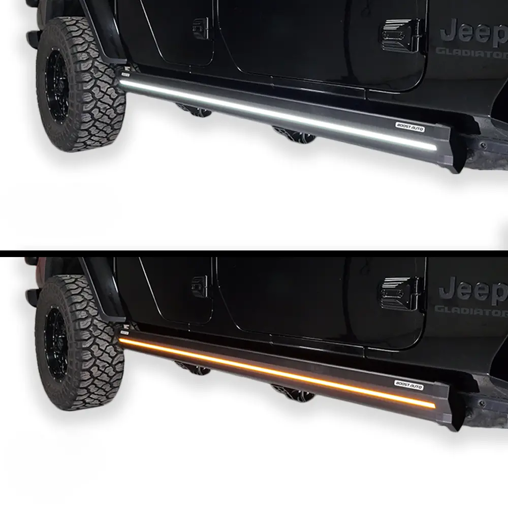 Lumastep M2 Powered Light Up Running Boards | 2020-2026 Jeep Gladiator Jt 7