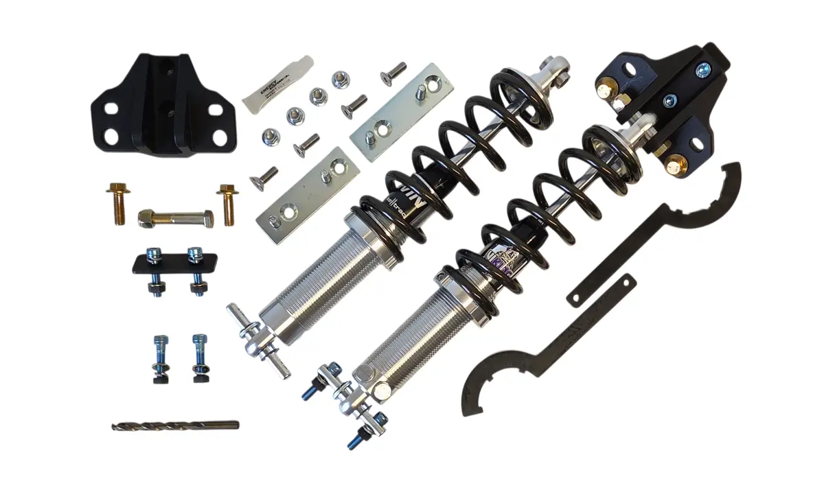 2015+ Mustang Double Adjustable Rear Coilover Kit, Street-Strip 1