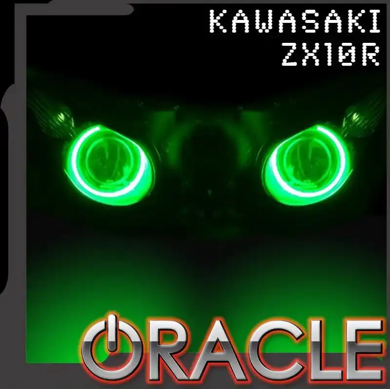 Oracle Lighting 2006-2010 Kawasaki Zx10r Led Headlight Halo Kit 1