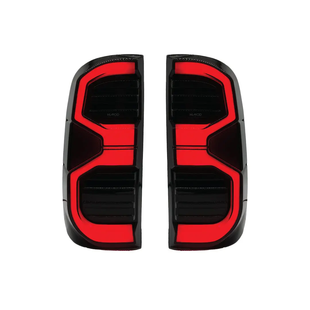 Led Tail-Lights Suitable For Toyota Hilux 2005 - 2015 | Blacked Out V2 1
