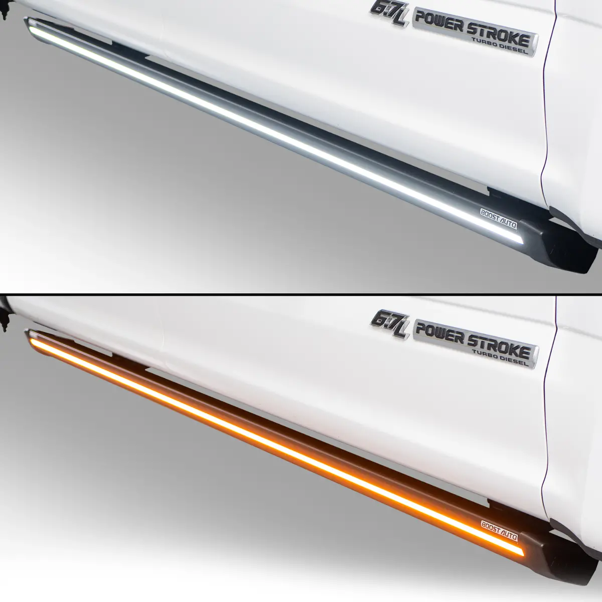 Lumastep M2 Powered Light Up Running Boards | 2023-2026 Ford F250/F350 Superduty 1