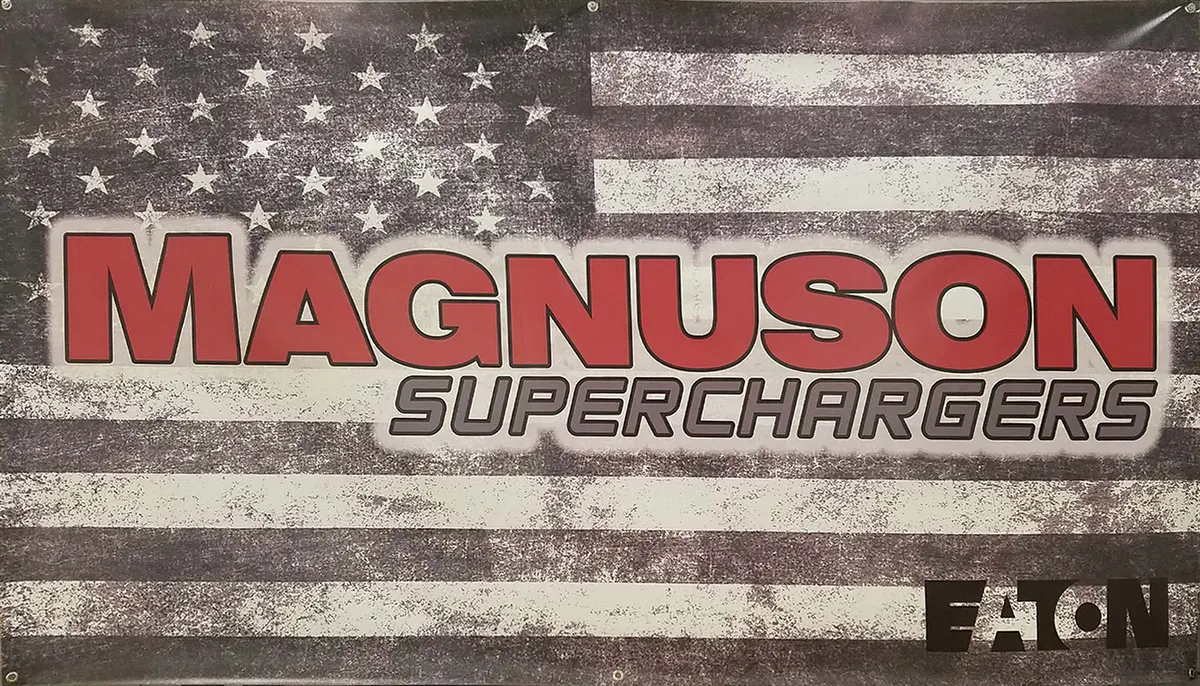 Magnuson Shop Banner- Large 7'X4' 1