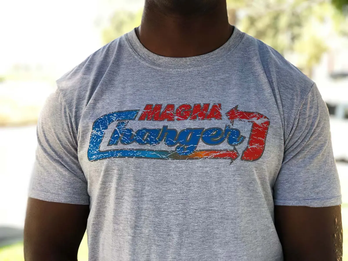 Retro Magna Charger T-Shirt 1