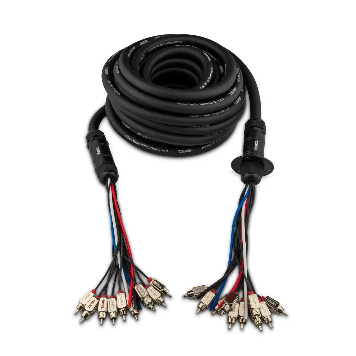 Snake, Medusa 10 Channel Rca And 4 X 12Ga Ofc Power Wire 50 Feet 1