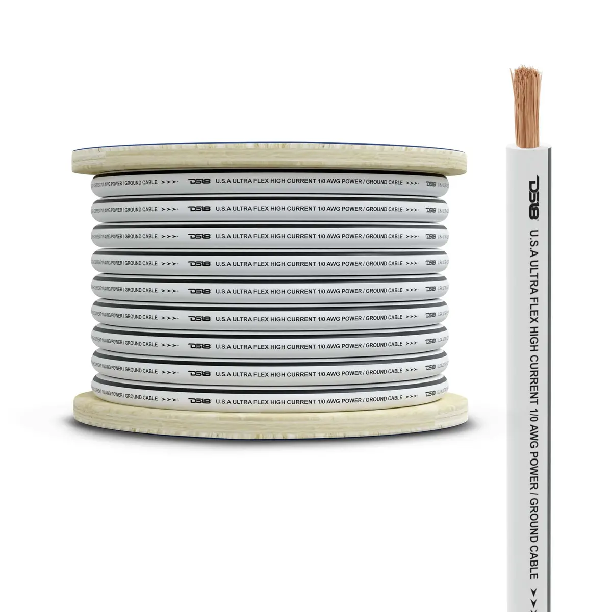 0-Ga Marine Grade Tinned 100% Copper Ofc Ground Wire -25 Feet 1
