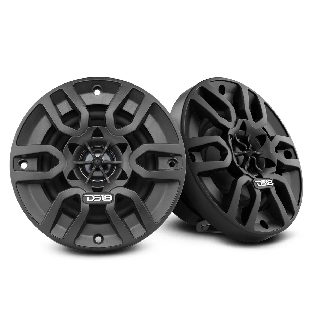 Mp 4" 2-Way Coaxial Marine Speaker 50 Watts Rms 4-Ohm 1