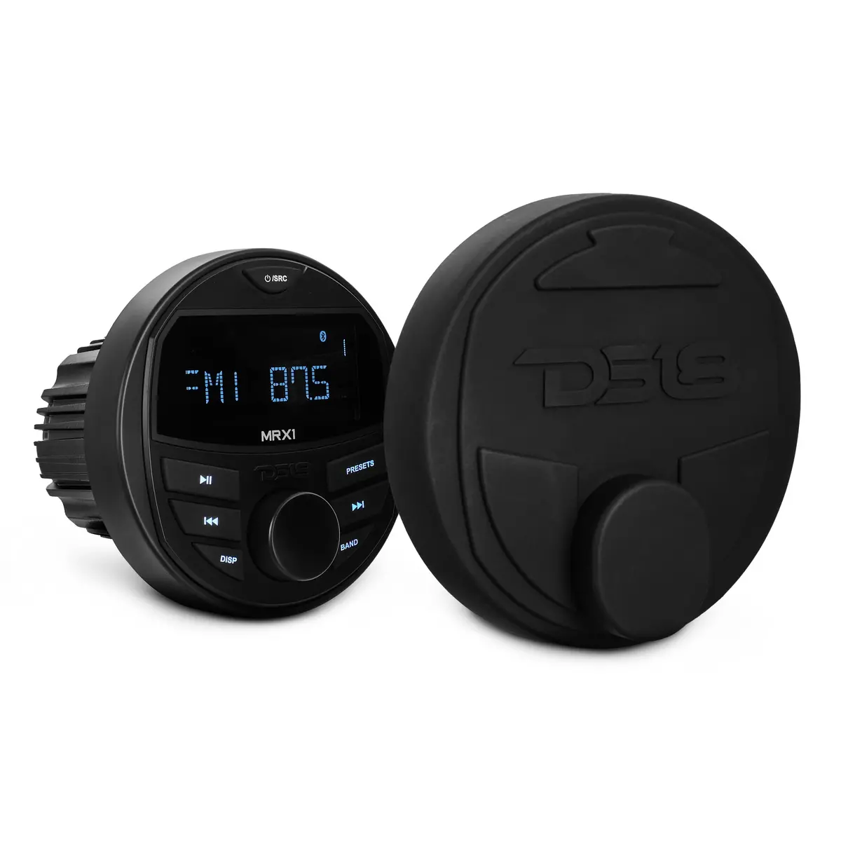Marine And Powersports Headunit 2.75" Lcd Screen , 1 Zone, 4 Volts Output, Bt, Rds 4 X 40 Watts 1