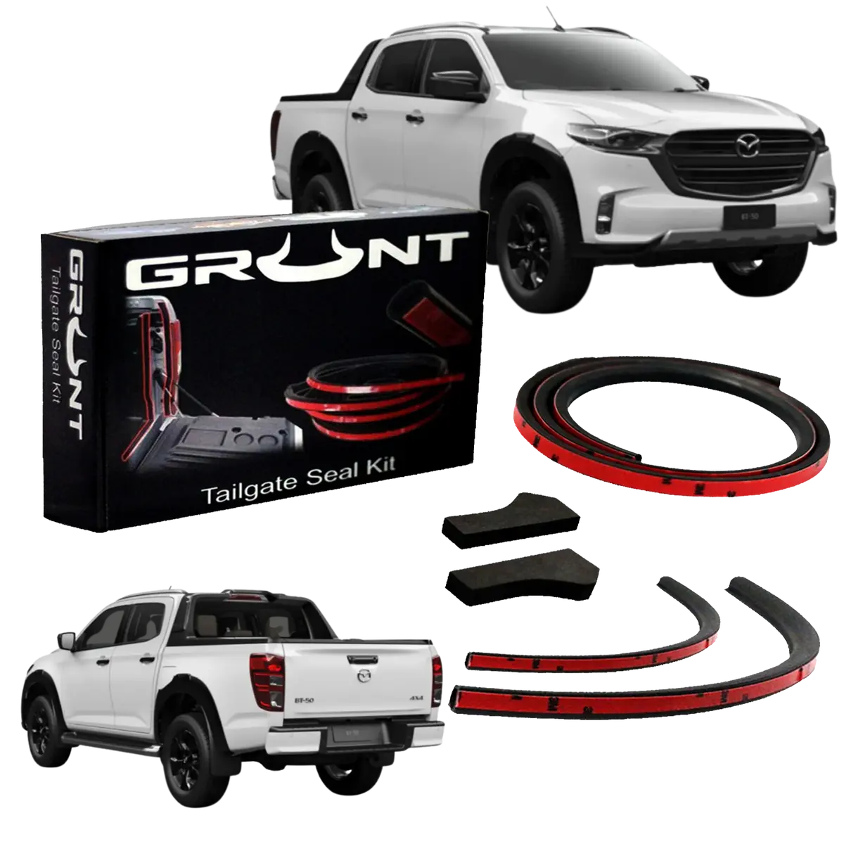 Mazda Bt-50 2020-2024 Tailgate Seal Kit Gtg-Bt502 1