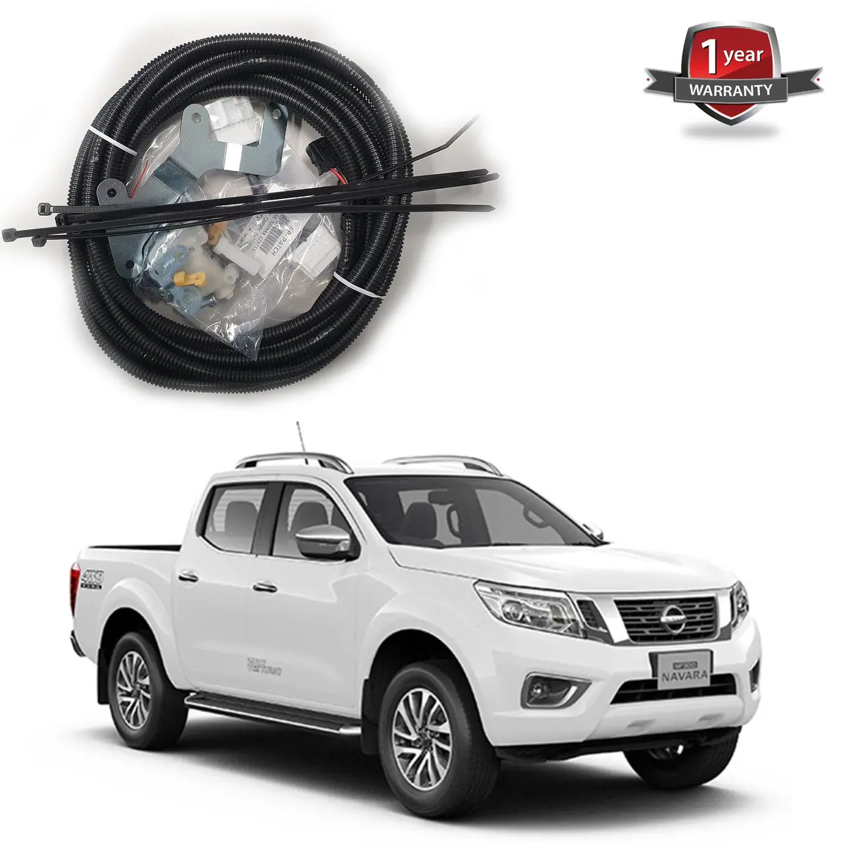 Nissan Np300 2015-2020 Tailgate Central Locking Kit Suit 1
