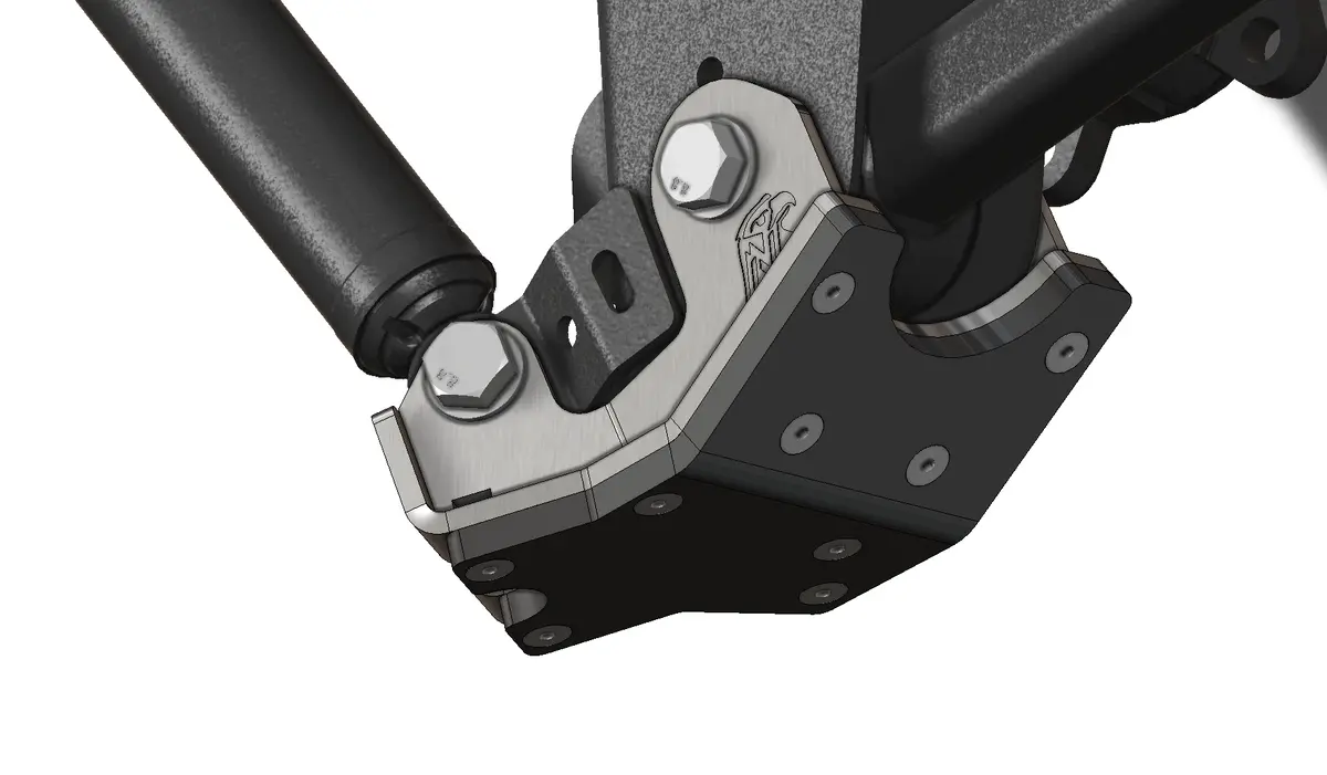Jl Rear Shock And Control Arm Skid Plates 1