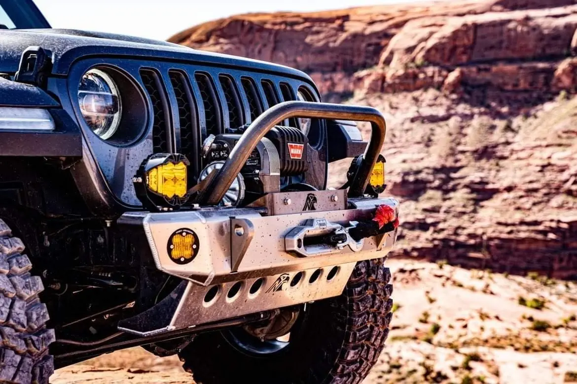 Jl/Jt Front Bumper - 8274 Aluminum Adventure Series 1