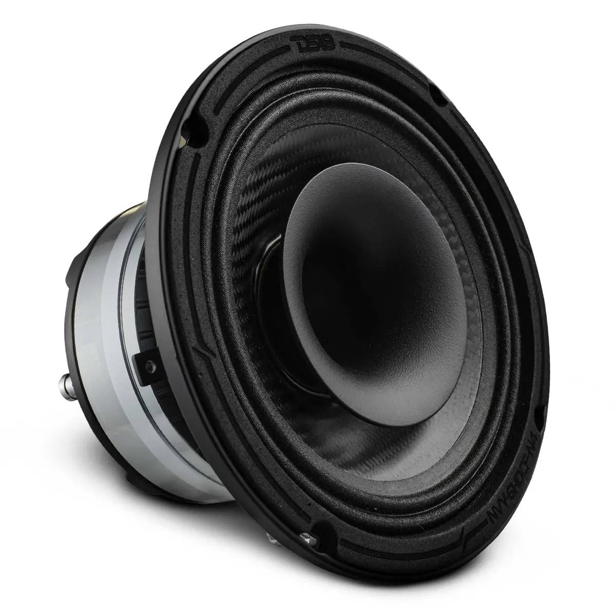 6.5" Water Resistant Carbon Fiber Cone Hybrid Loudspeaker With 2" Vc Compression Driver And Neodymium Magnet | 300W Rms 4-Ohm 1