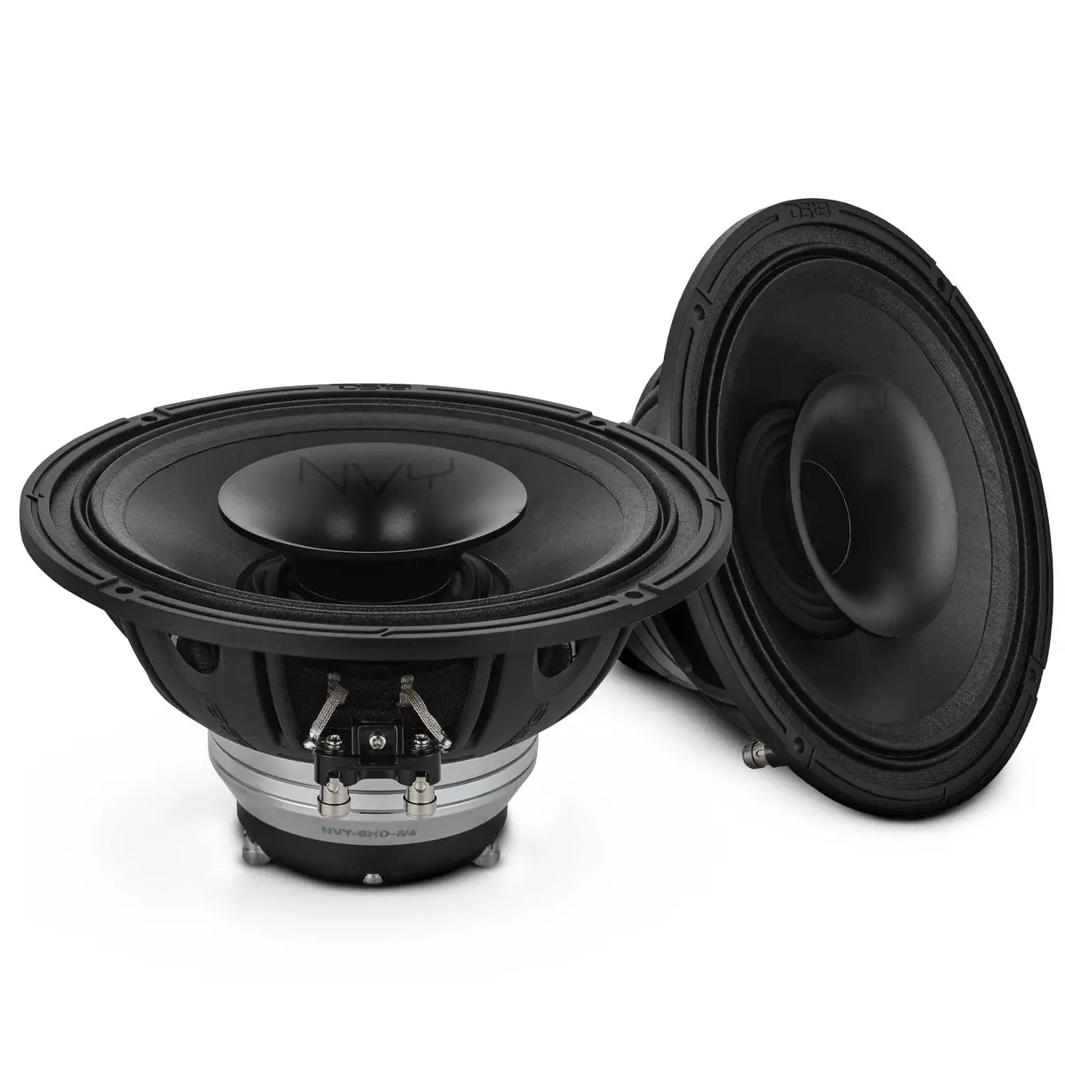 8” Water-Resistant Hybrid Loudspeaker With Titanium Compression Driver And Neodymium Magnet | 250W Rms 4-Ohm 1