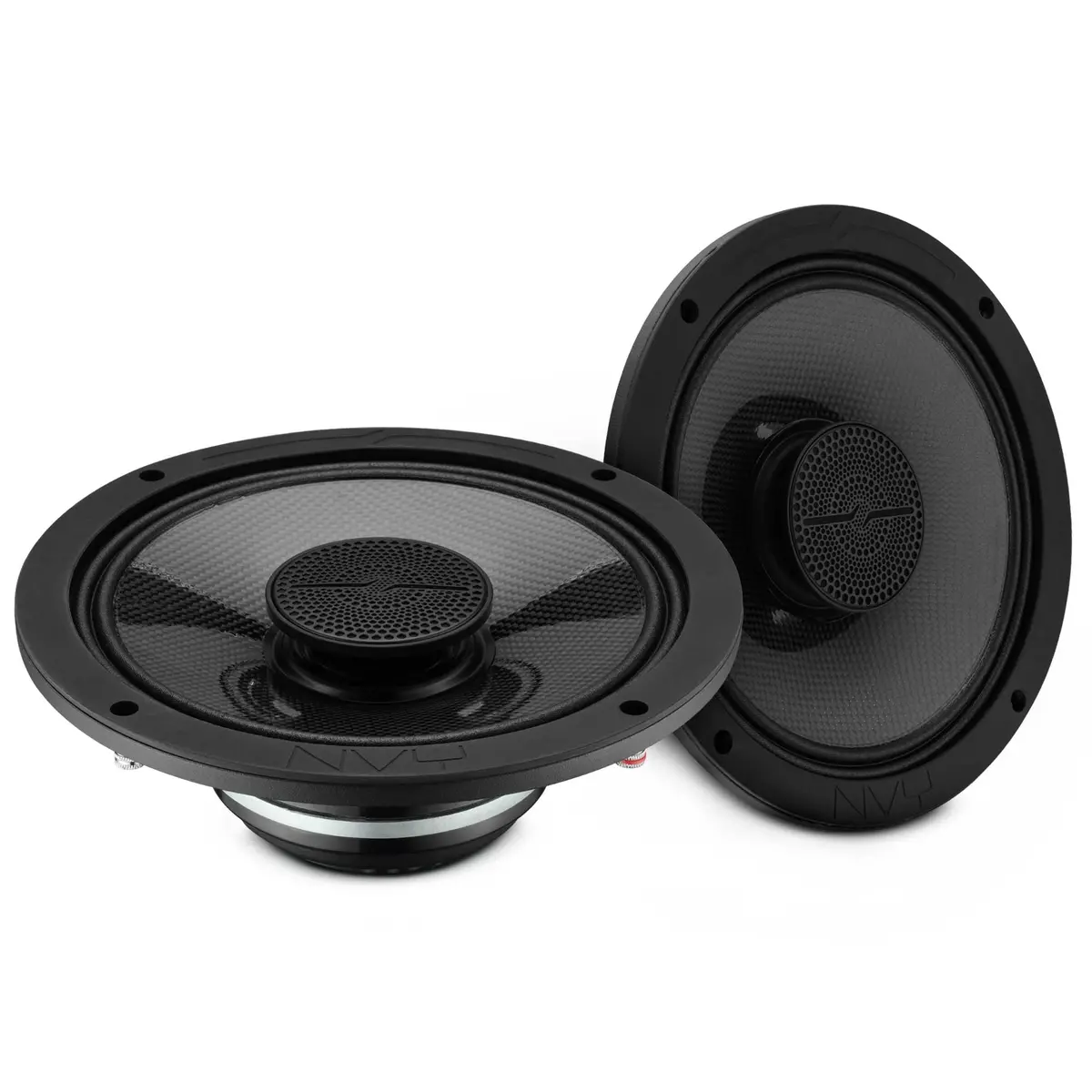 8” Slim Hybrid Loudspeakers With Compression Driver, Carbon Fiber Cone And Neodymium Magnet | 250W Rms 2-Ohm 1
