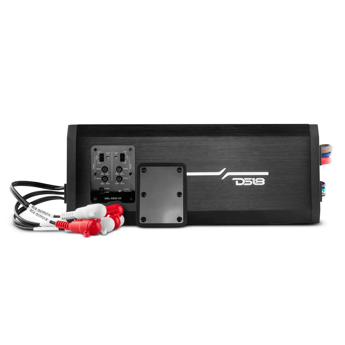 Nxl 4-Channel Full-Range Class D Ip67 Marine And Powersports Amplifier 4 X 200 Watts Rms @ 4-Ohm 1