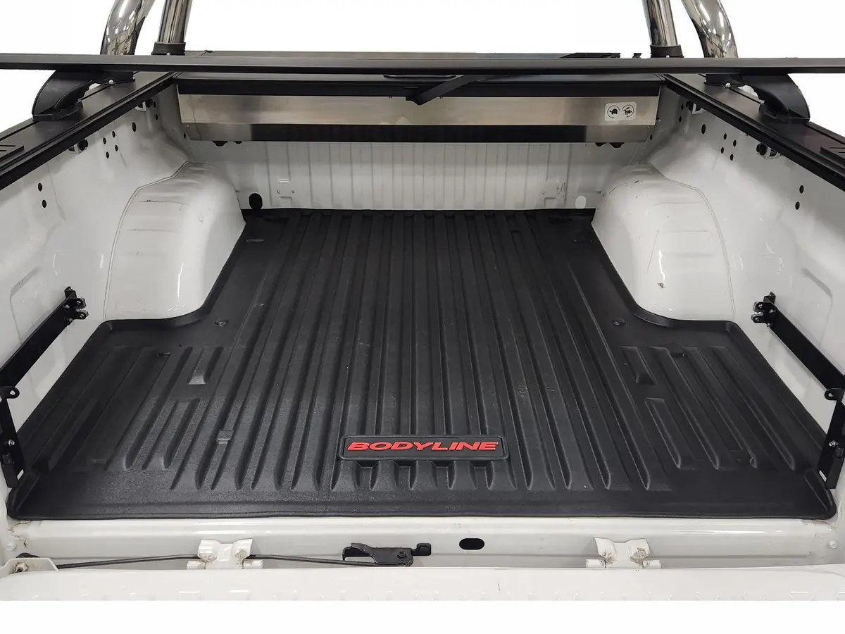 Nissan Navara Np300 D23 Dc 2021+ Ute Tub Mat - Heavy Duty Moulded Rubber Mat (For Spray & Naked Tub) 1