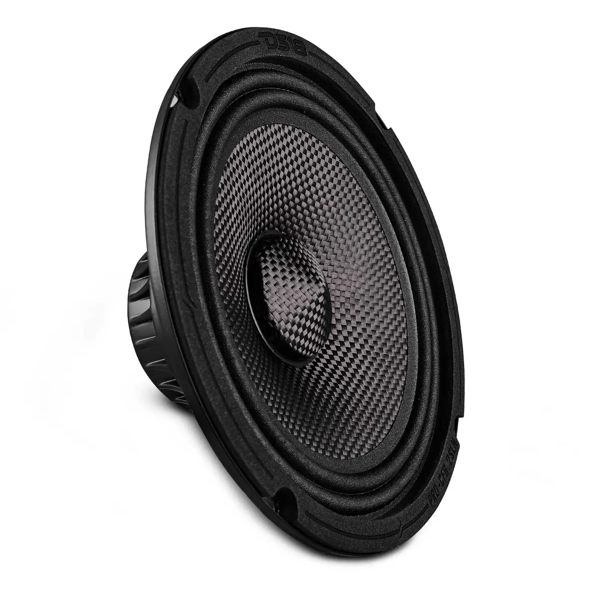 6.5” Slim Motorcycle & Motorsports Loudspeaker With Neodymium Magnet And Water Resistant Carbon Fiber Cone | 2-Ohm 150W Rms 1