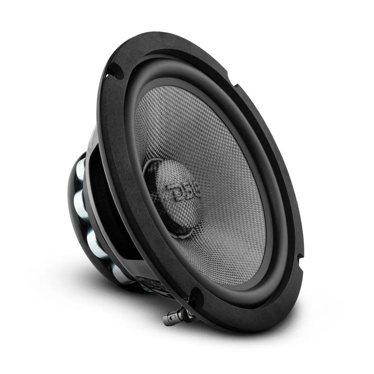 Pro 8" Neodymium Carbon Fiber Water Resistant Cone Mid-Bass Loudspeaker 300 Watts Rms 2-Ohm 1