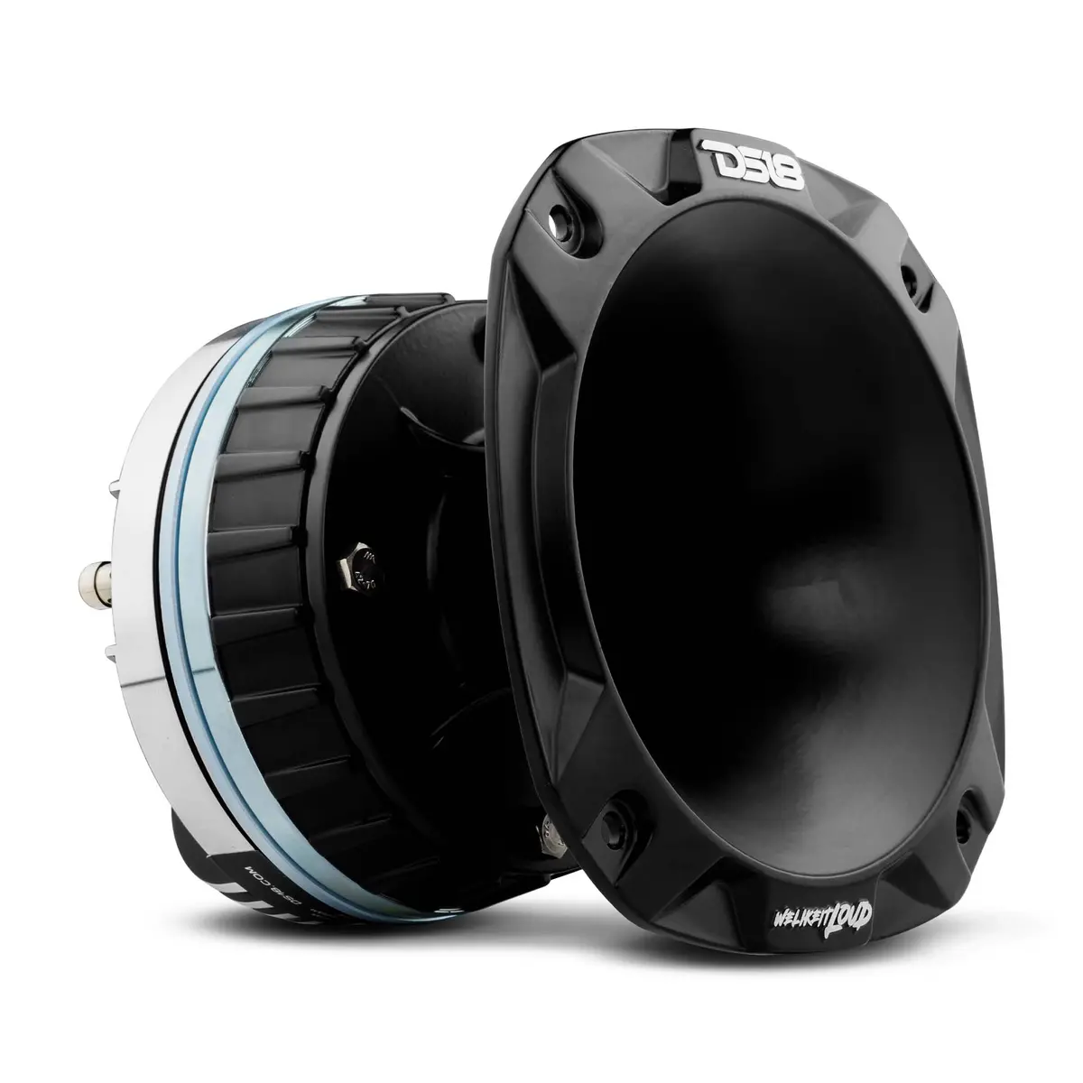 2" Bolt On Throat Neodymium Driver With Spacer, 2" Throat Phenolic Vc 680 Watts And Pro-Ha52/Bk Horn 680 Watts 117Db 8 Ohm Mounting Depth 5.22" Throat 1