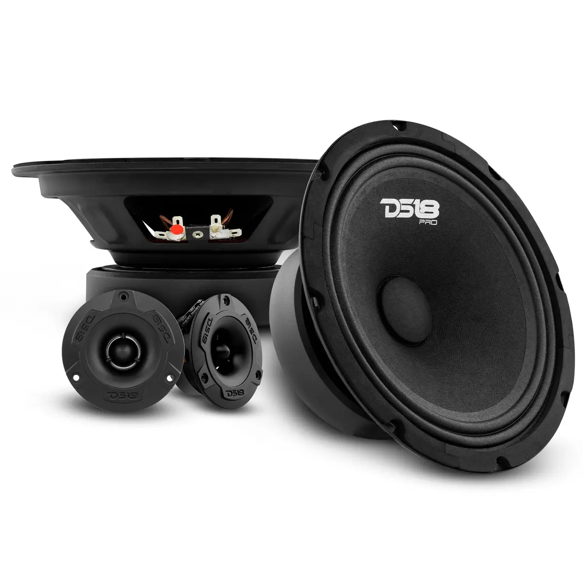 Ds18 Pro-Gm8.4Pk Loudspeaker And Tweeter Package Including A Pair Of Pro-Gm8.4 + A Pair Of Pro-Tw1x/Bk 1