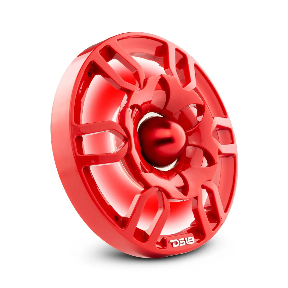 Ds18 Pro-Gtw6rd 6.5" Grill With Built-In 1.75" Vc Neodymium Bullet Tweeter And Rgb Lights 500 Watts Red(Each) 1