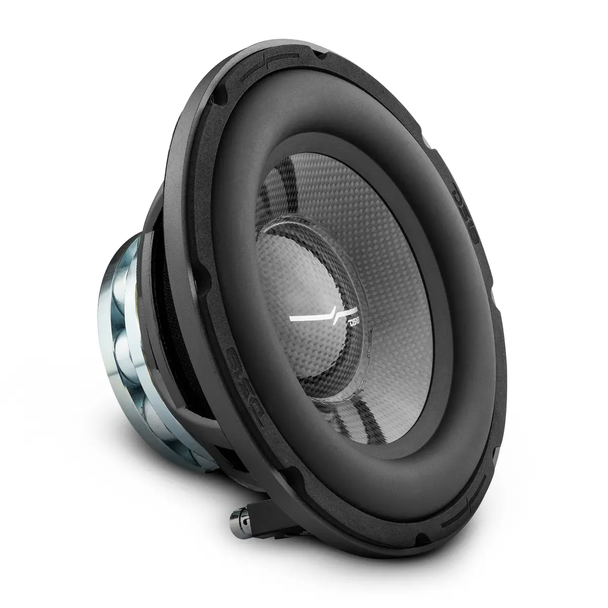Pro 8" Neodymium Water Resistant Carbon Fiber Cone Mid-Bass Woofer 250 Watts Rms 4-Ohm 1