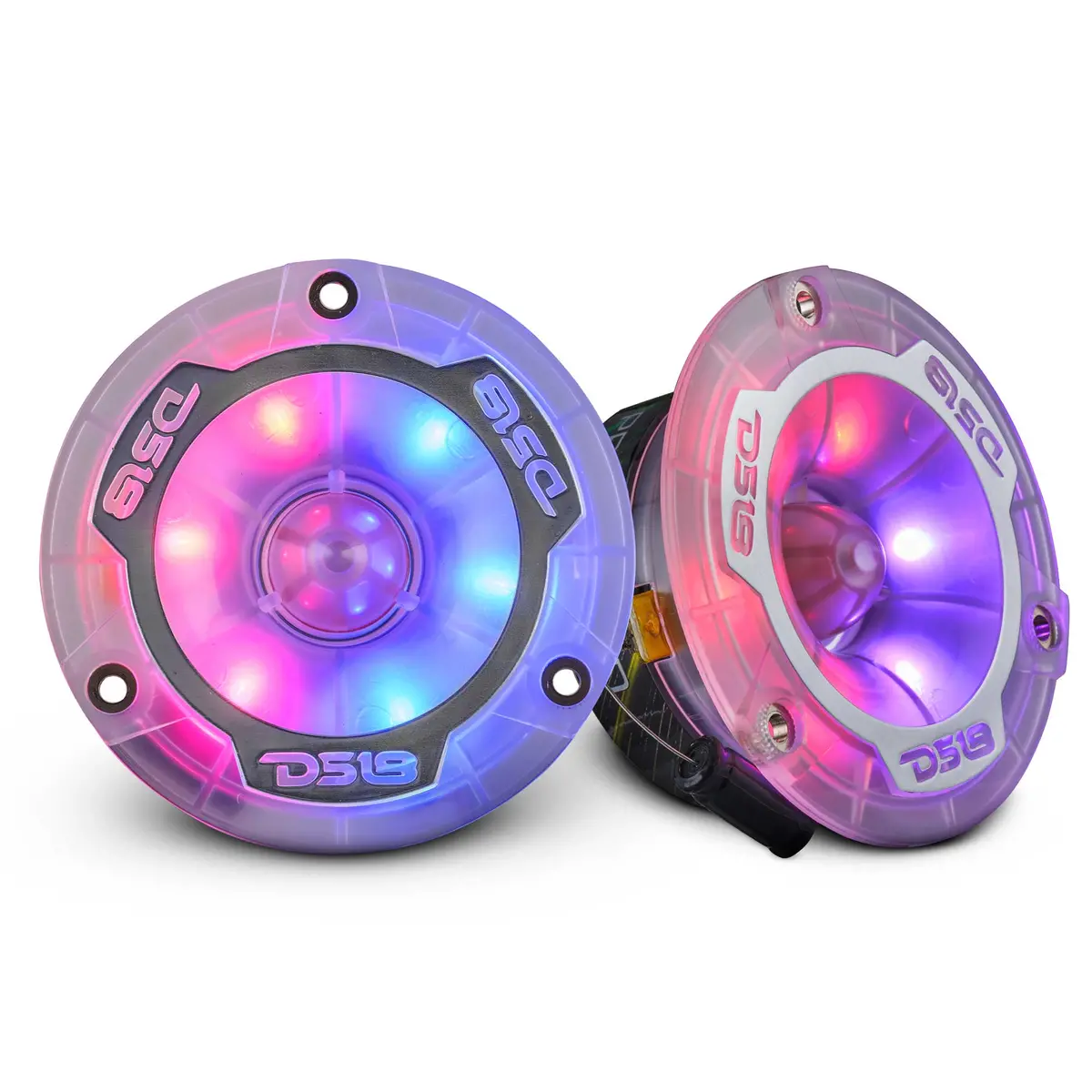 3.8” Super Bullet Tweeter With 1” Aluminum Voice Coil & Digital Led Lights 1