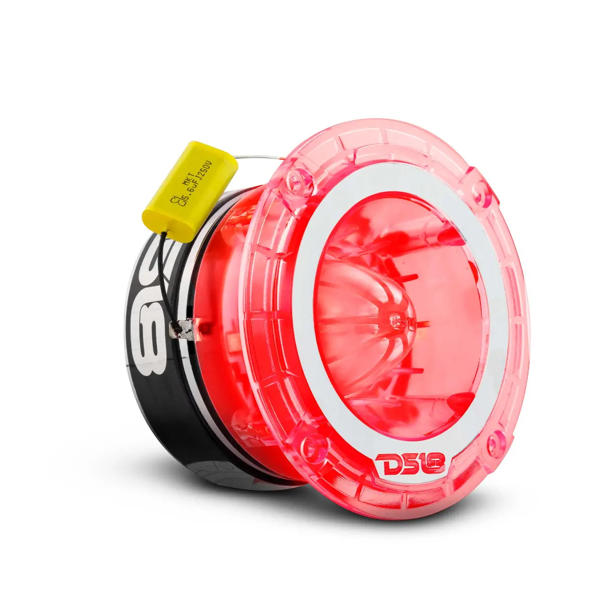 4.5" Super Bullet Tweeter 280 Watts 1.75" Titanium 4-Ohm Vc With Rgb Led Lights 1