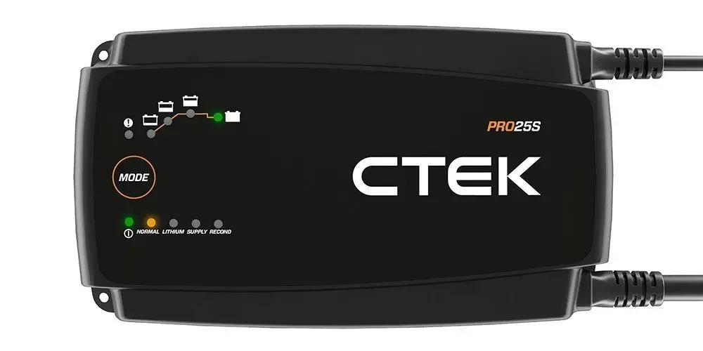 Ctek 12V Pro25S Smart Battery Charger – 50–60 Hz Input, Multi-Stage Charging 1