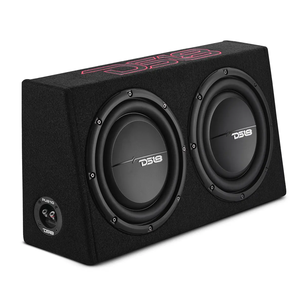 Loaded 10” Subwoofer + Passive Radiator Enclosure For Pickup Trucks 1