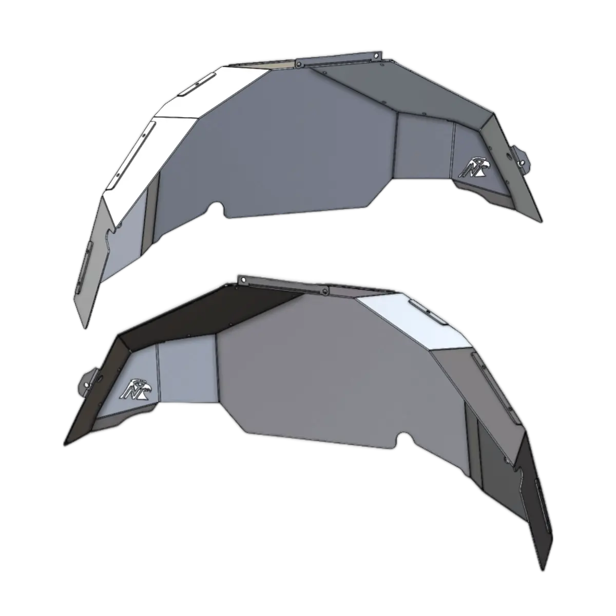 Jl Aluminum Rear Inner Fender Liners (Standard) 1