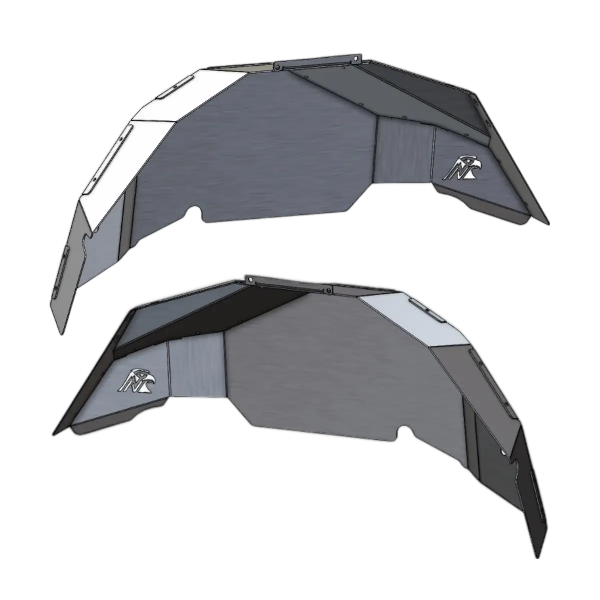 Jl Aluminum Rear Inner Fender Liners (40"+) 1